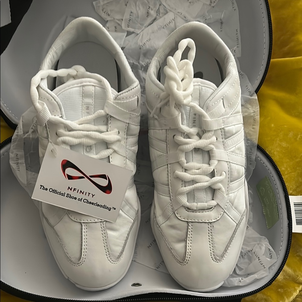 Nfinity White Cheerleading Shoes